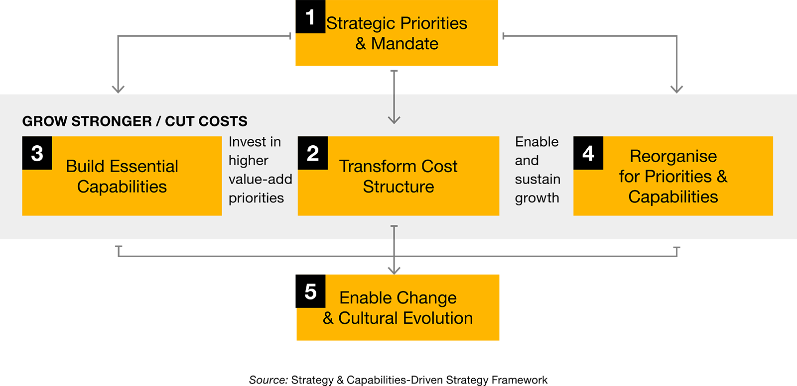 Capability strategy for law enforcement