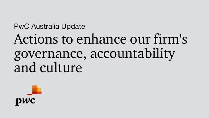 Action is critical to restore confidence in our firm and rebuild trust with our stakeholders. Learn more